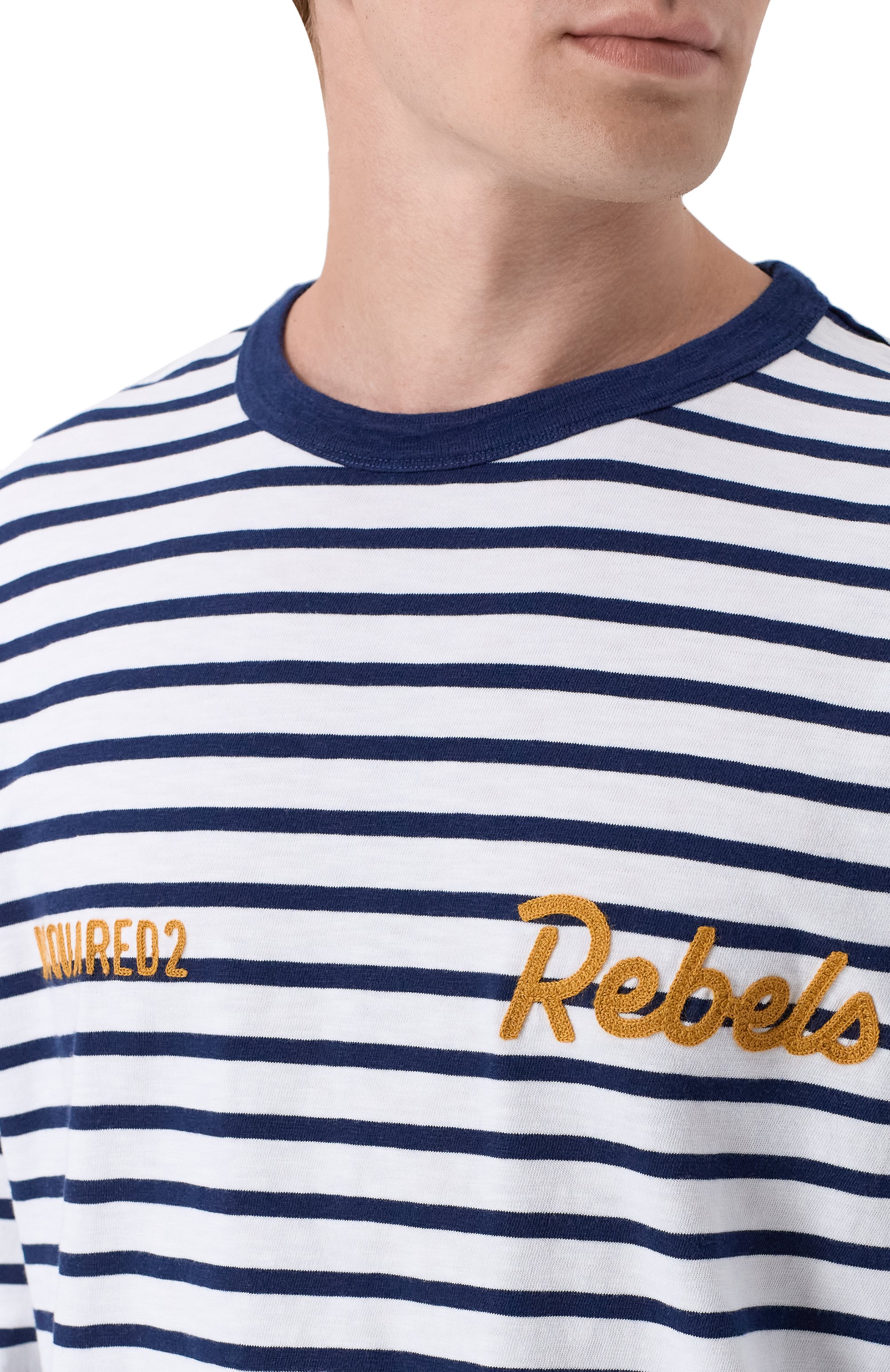 Хлопковый лонгслив DSQUARED2, арт. S74GD1534/D20107, фото 5