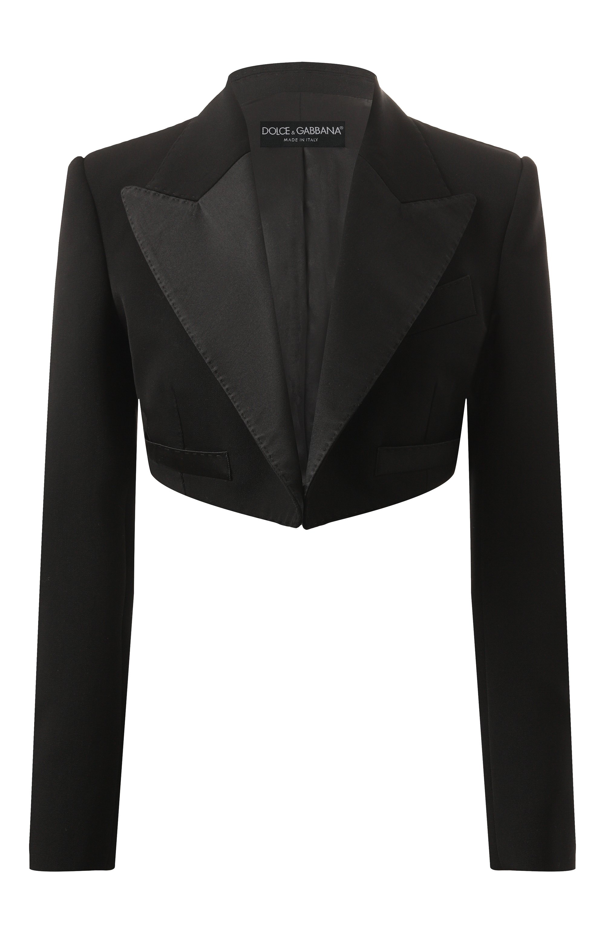 Жакет из шерсти и шелка DOLCE & GABBANA, арт. F29GFT/FU21E, фото 1