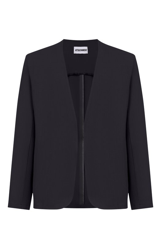 Шерстяной пиджак Attachment AG61-036 Чёрный AG61-036