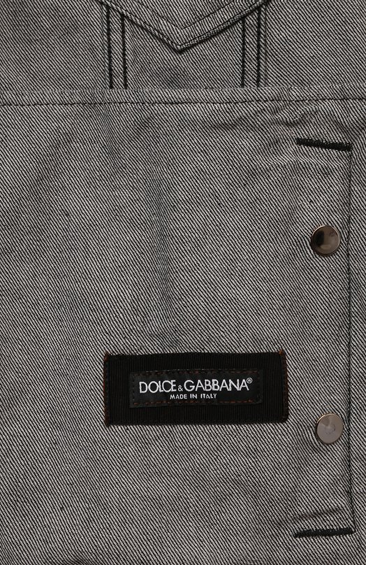 Джинсовая куртка Dolce & Gabbana G9NL5D/G8LL7 Серый  G9NL5D/G8LL7 Фото 6