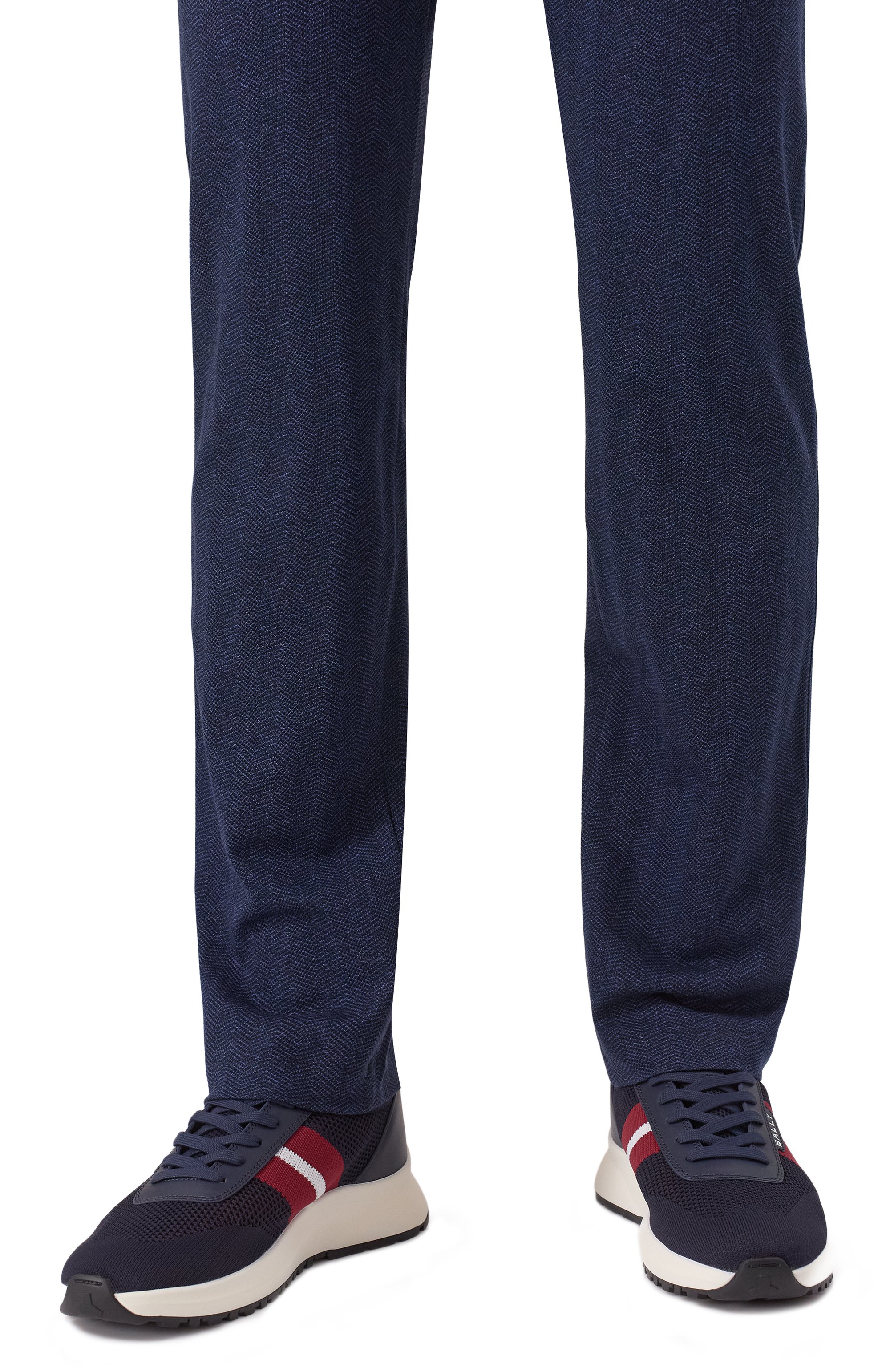 Комбинированные кроссовки outline BALLY, арт. MSK0CF/TE078, фото 3