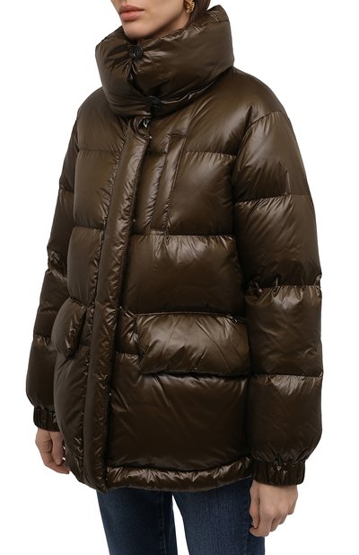 Пуховик WOOLRICH темно-зеленого цвета по цене 71950 руб., арт. CFWW0U0583FR/UT1702, фото 3 Пуховик WOOLRICH, арт. CFWW0U0583FR/UT1702, фото 3