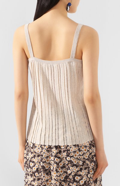 Льняная майка BRUNELLO CUCINELLI, арт. M8Y865502, фото 4