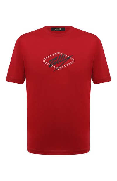 Мужская хлопковая футболка ZILLI, арт. TSR001M0115VEXTV0M
