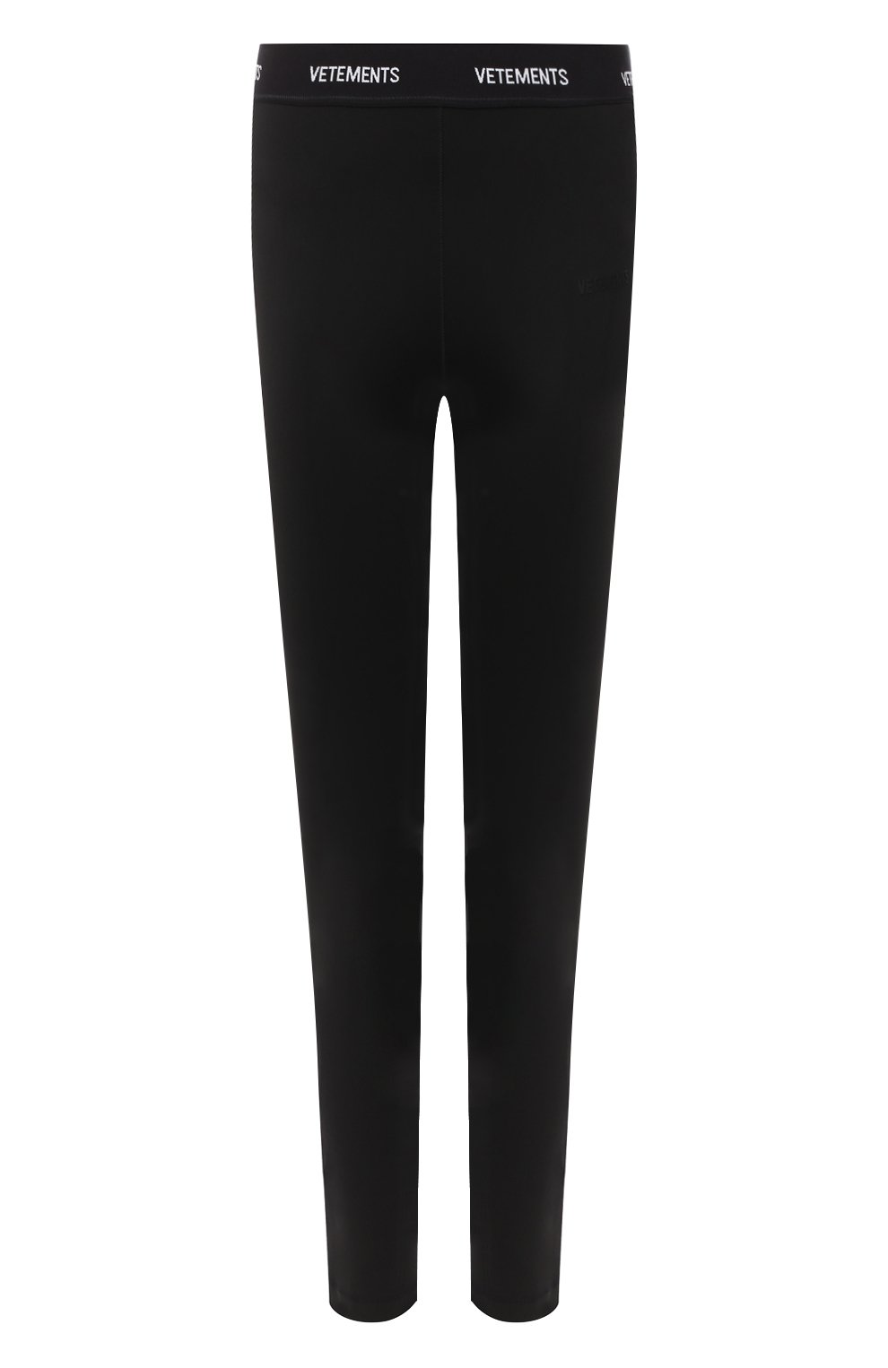 Легинсы VETEMENTS черного цвета по цене 42550 руб., арт. WAH21TR290 1332/BLACK, фото 1 Легинсы VETEMENTS, арт. WAH21TR290 1332/BLACK, фото 1