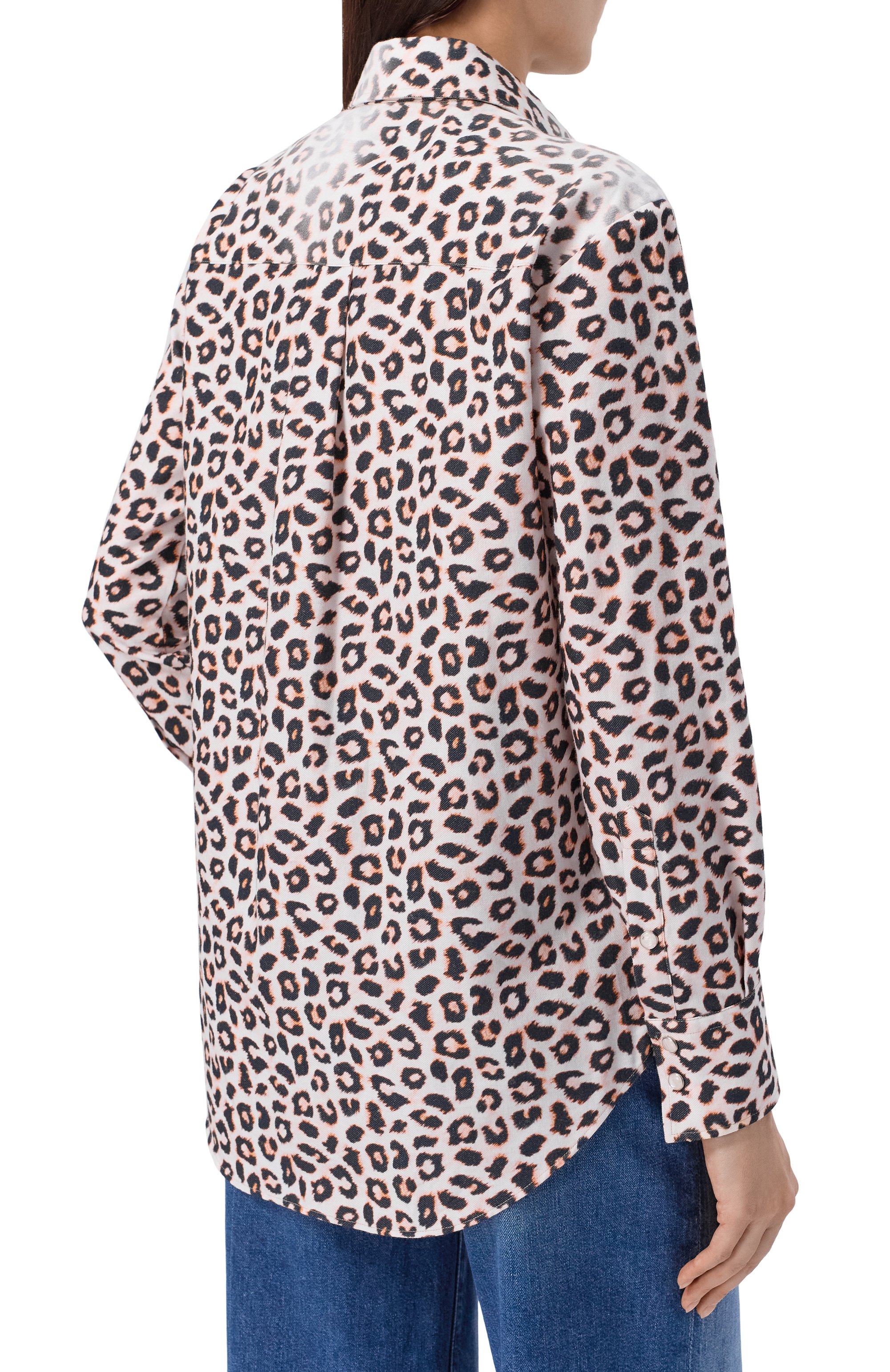 Хлопковая рубашка ACADEMIA, арт. SILVY-P-DEGRADE/75DM7, фото 4