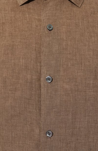 Льняная рубашка ZEGNA, арт. UDX38A7/SRF5, фото 5