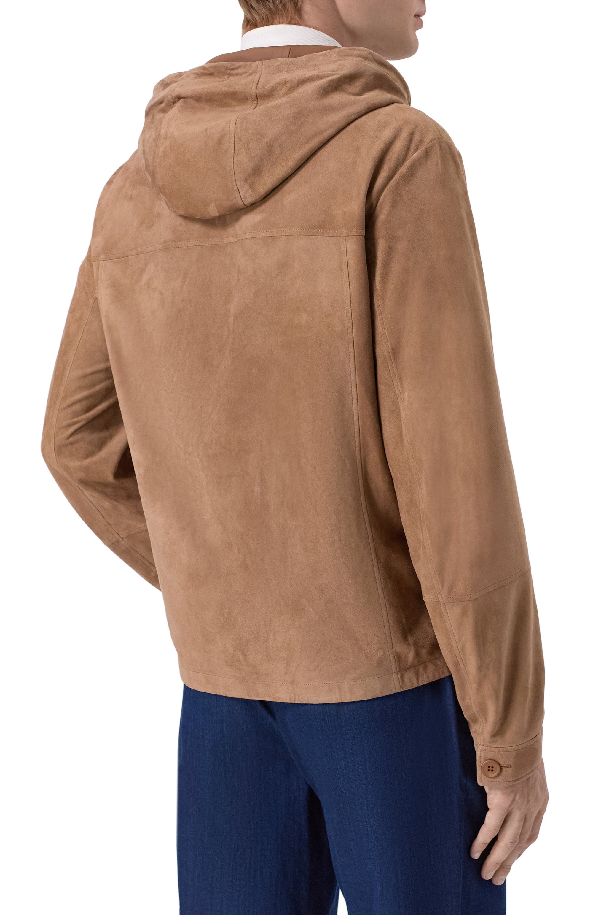 Замшевая куртка-рубашка STEFANO RICCI, арт. M7J6100150/SUEJS3, фото 4