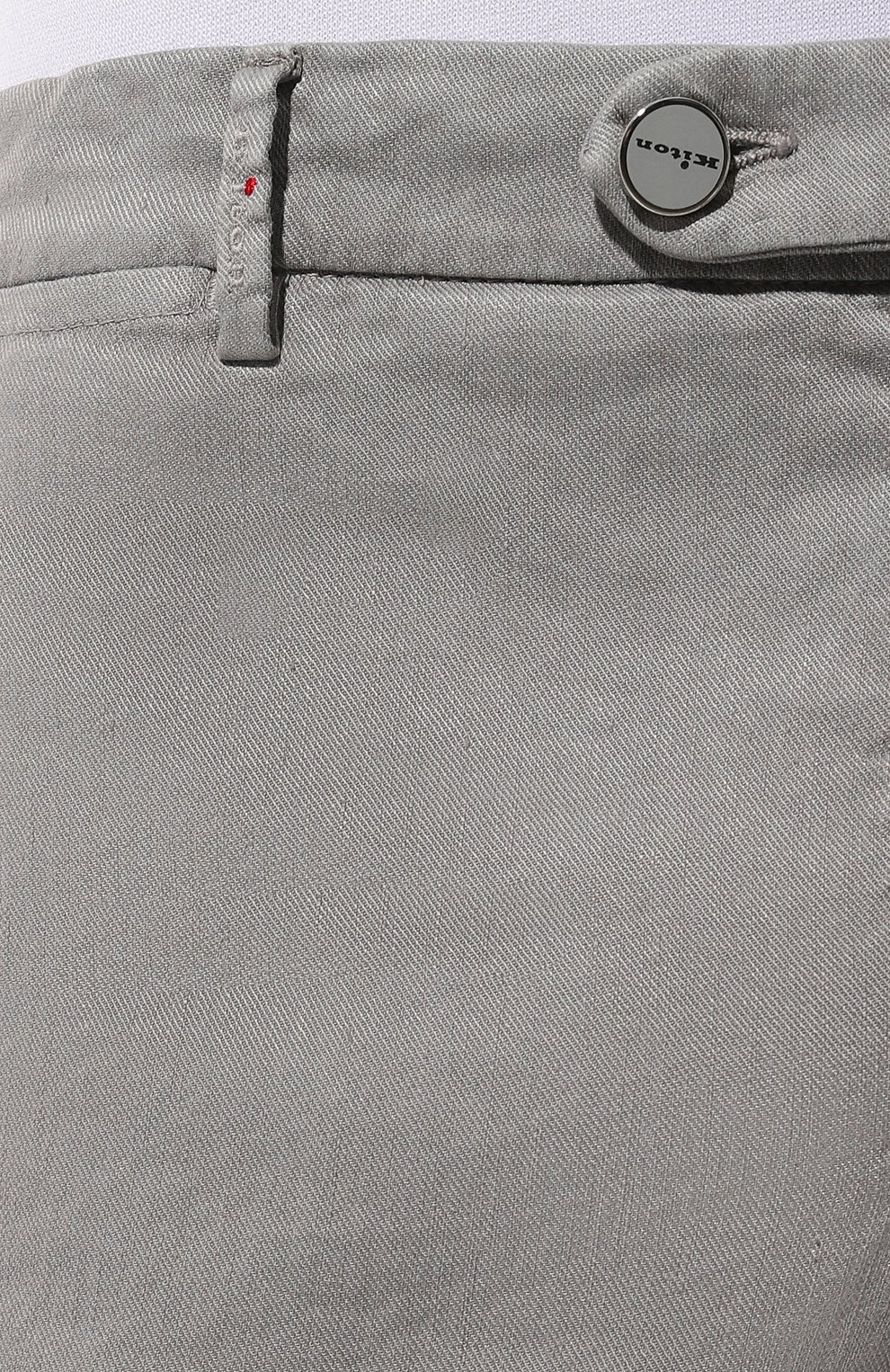 Шорты изо льна и хлопка KITON, арт. UFPPBK0604D, фото 5