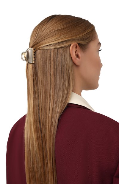 Заколка для волос ALEXANDRE DE PARIS бежевого цвета по цене 7900 руб., арт. ICC45-14339-02 G5, фото 2 Заколка для волос ALEXANDRE DE PARIS, арт. ICC45-14339-02 G5, фото 2