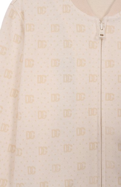 Хлопковый бомбер DOLCE & GABBANA, арт. L1JWMY/FJ7EA, фото 3