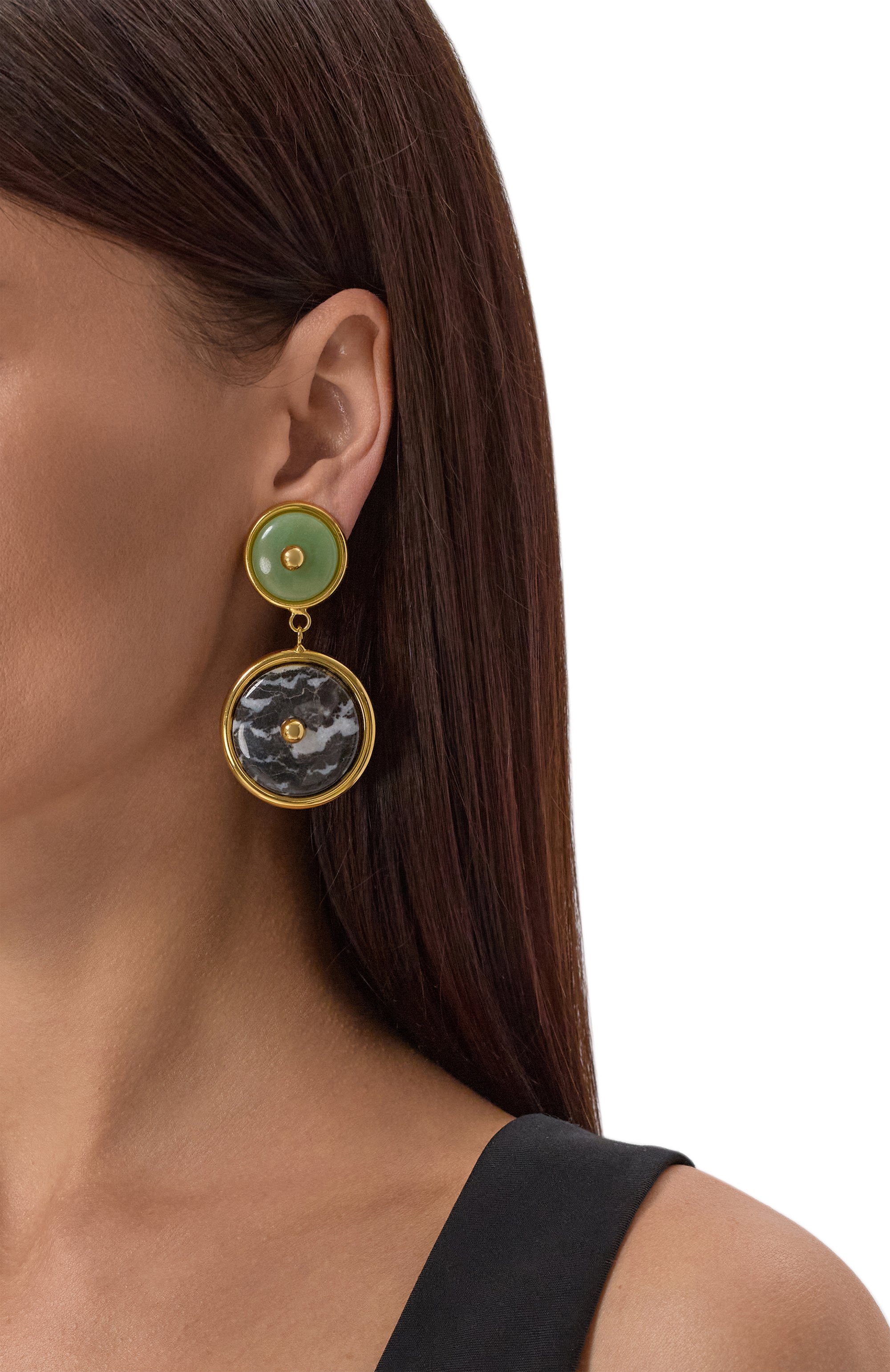 Клипсы CRYSTALLINE JEWELLERY разноцветного цвета по цене 18920 руб., арт. 388BN, фото 2 Клипсы CRYSTALLINE JEWELLERY, арт. 388BN, фото 2