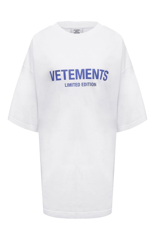 фото Хлопковая футболка vetements