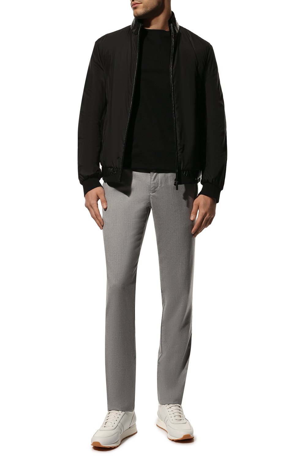 Утепленный шелковый бомбер ZILLI, арт. MAQ-B0ND0-30036/1002/AMIS, фото 2