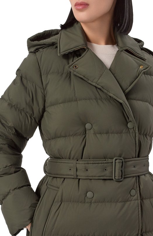 Пуховик Burberry 8110315 Хаки  8110315 Фото 5