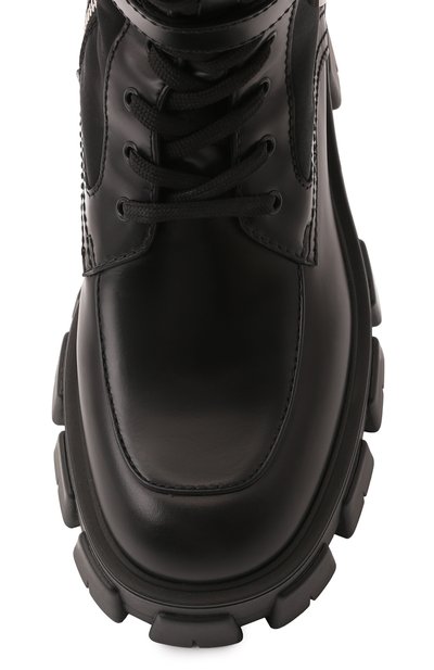 Комбинированные ботинки monolith PRADA, арт. 1W257M-3L09-F0002-055, фото 4