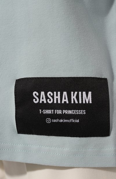 Хлопковая футболка SASHA KIM, арт. УТ-00000618, фото 5