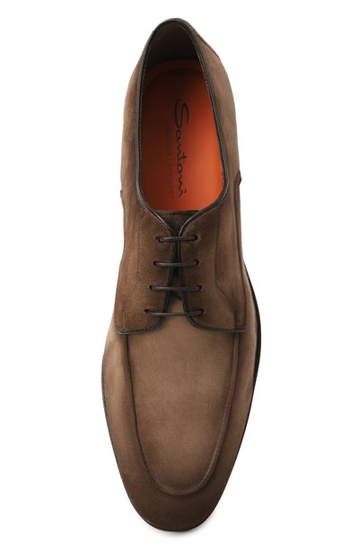 Замшевые дерби carlos SANTONI, арт. MCNG19248SA4SEAA, фото 5