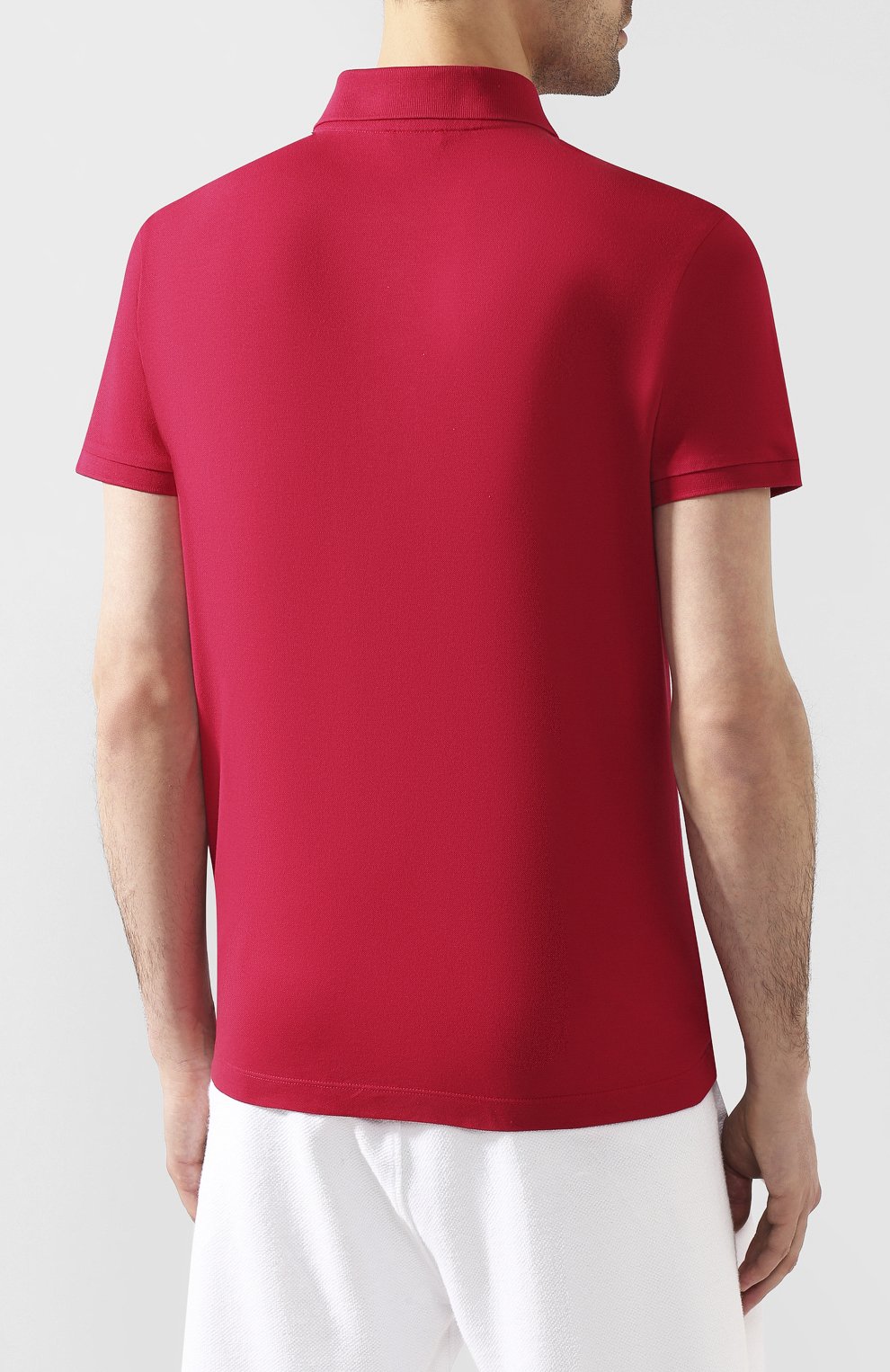 Хлопковое поло MONCLER, арт. F1-091-8A710-00-83921, фото 4