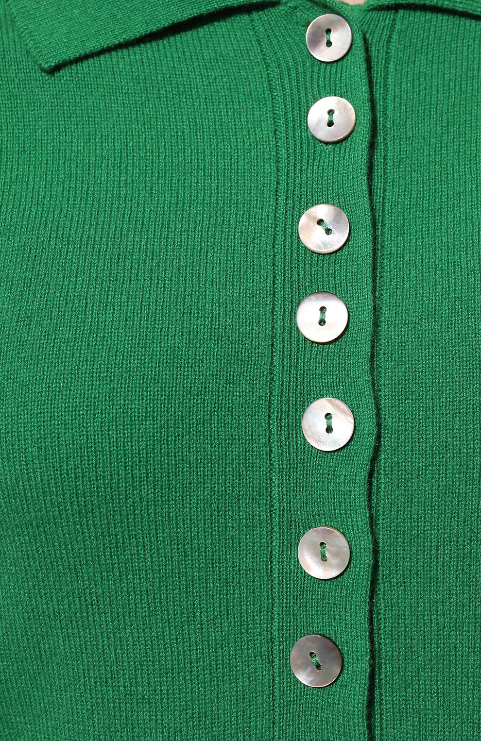 Кашемировое поло FTC зеленого цвета по цене 49850 руб., арт. 880-0770, фото 5 Кашемировое поло FTC, арт. 880-0770, фото 5