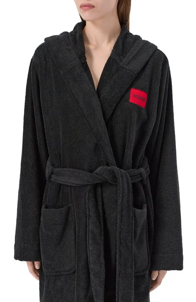 Хлопковый халат HUGO, арт. 50502744, фото 4