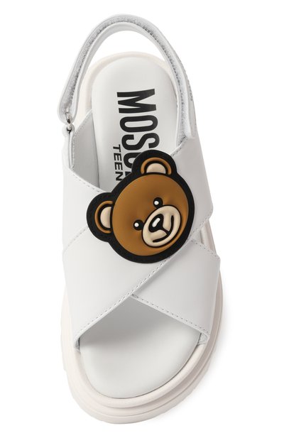 Кожаные сандалии MOSCHINO, арт. 80547/VAR1/28-35, фото 4