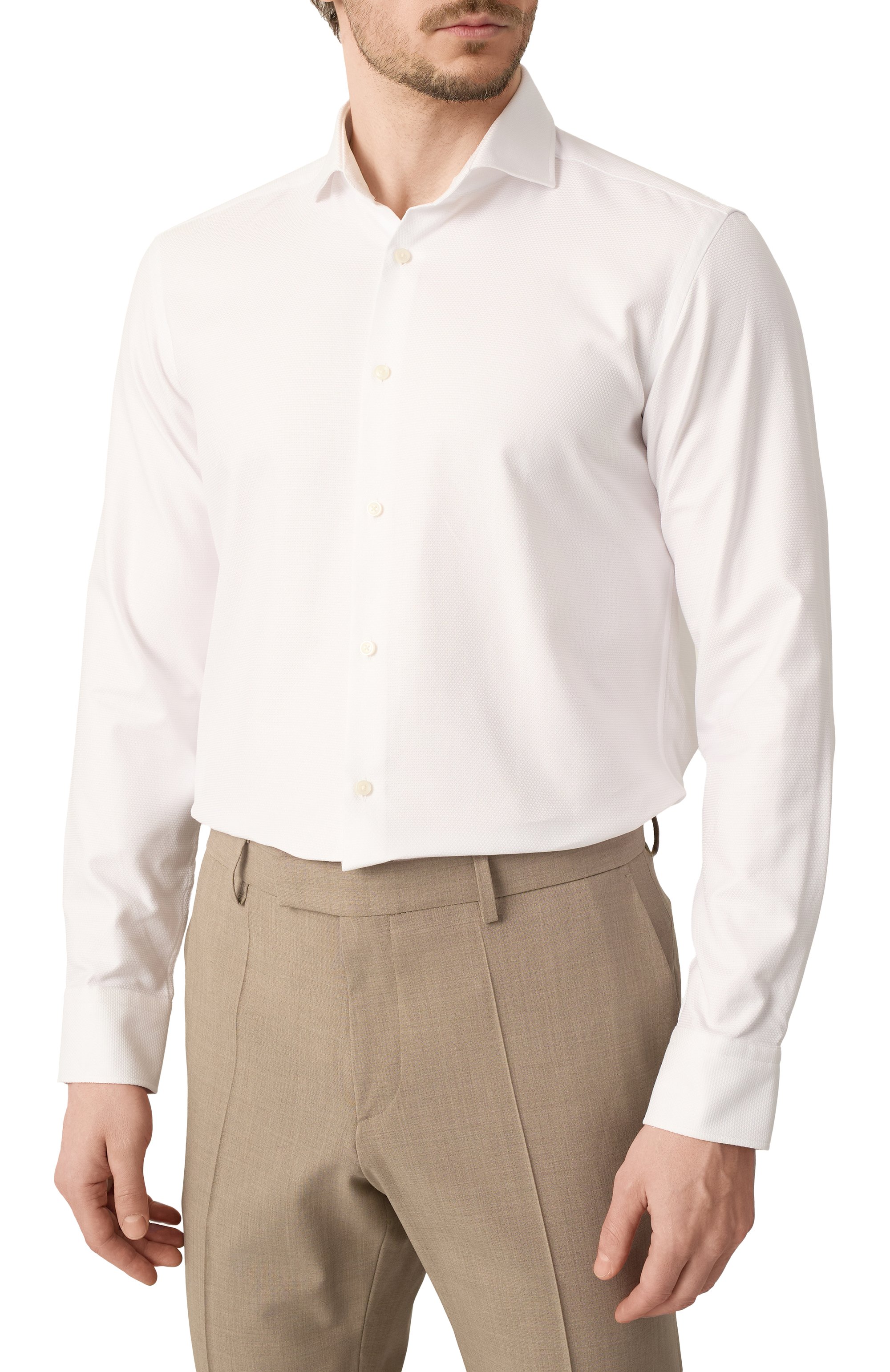 Хлопковая сорочка BOSS, арт. 50532849, фото 3