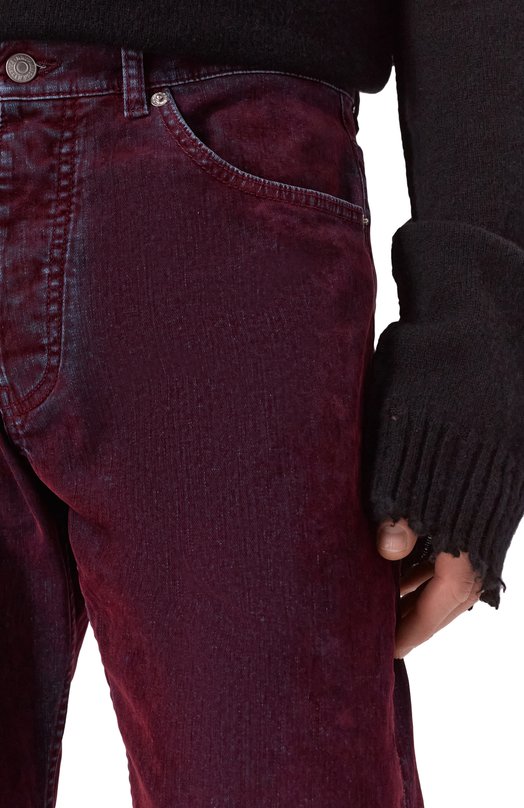 Джинсы MM6 SH2LA0037/M30039 Бордовый  SH2LA0037/M30039 Фото 5