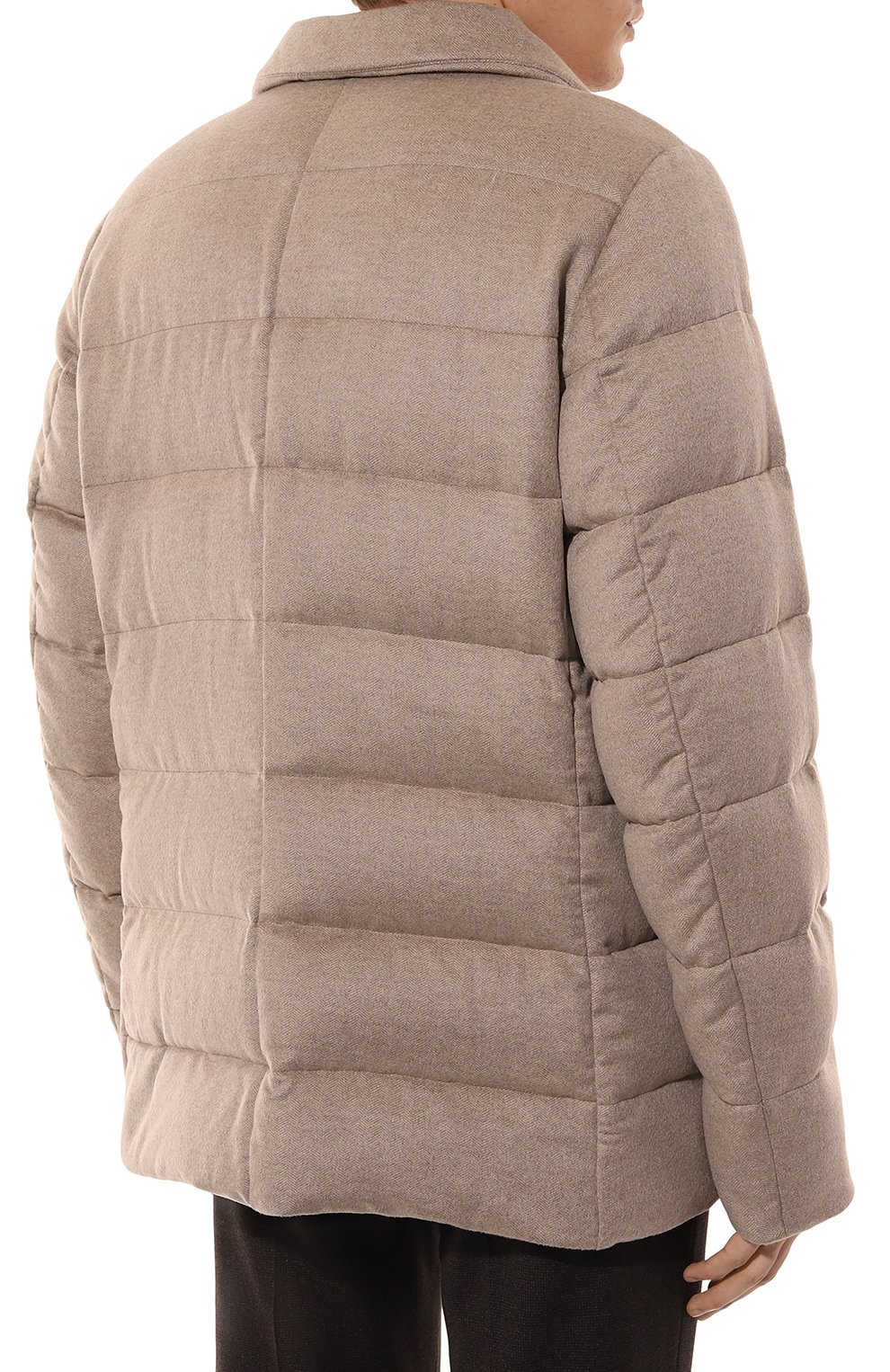 Кашемировый пуховик dalton-dtb с отделкой из норки MOORER, арт. DALT0N/EDB, фото 4