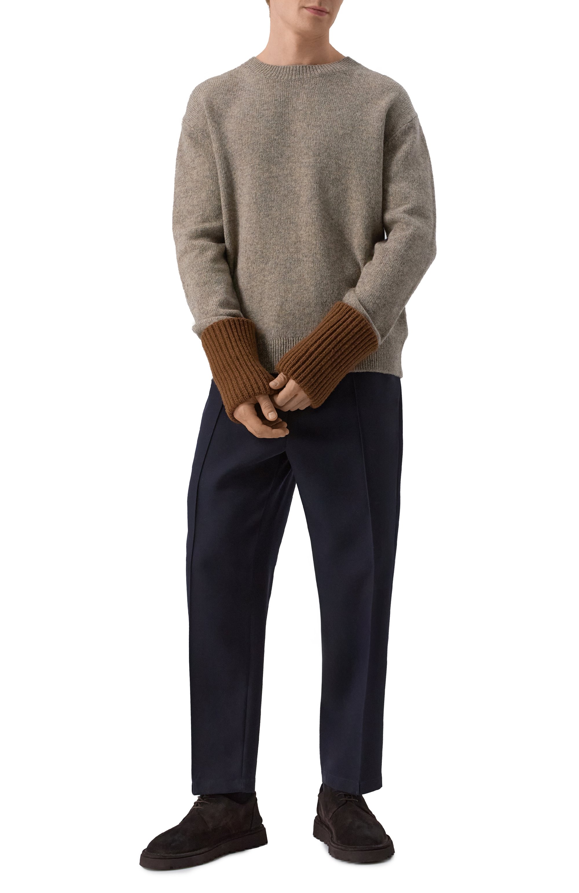 Замшевые дерби sancrispa alta pomice MARSELL, арт. MMG112M/186, фото 2