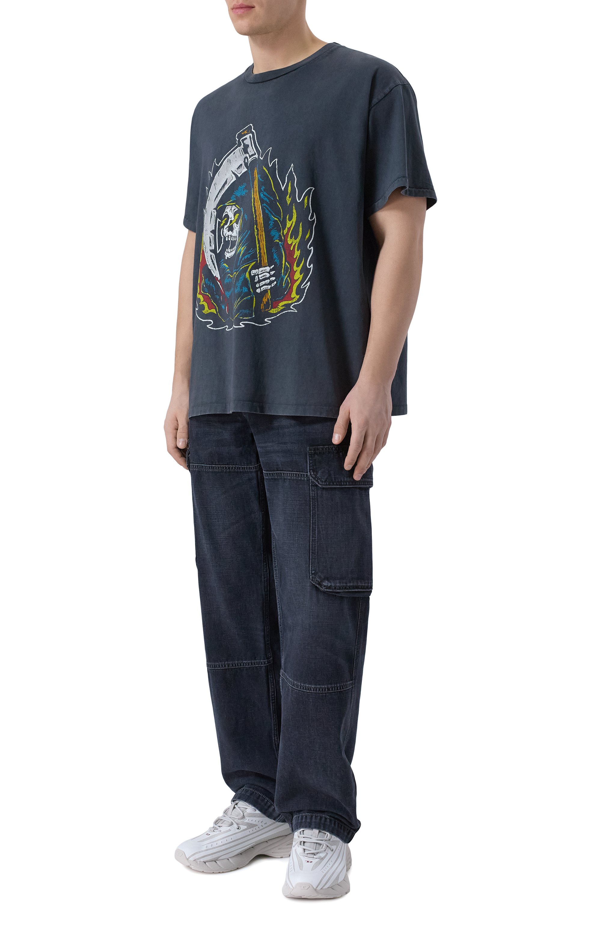 Хлопковая футболка GALLERY DEPT., арт. BRA-10286, фото 2