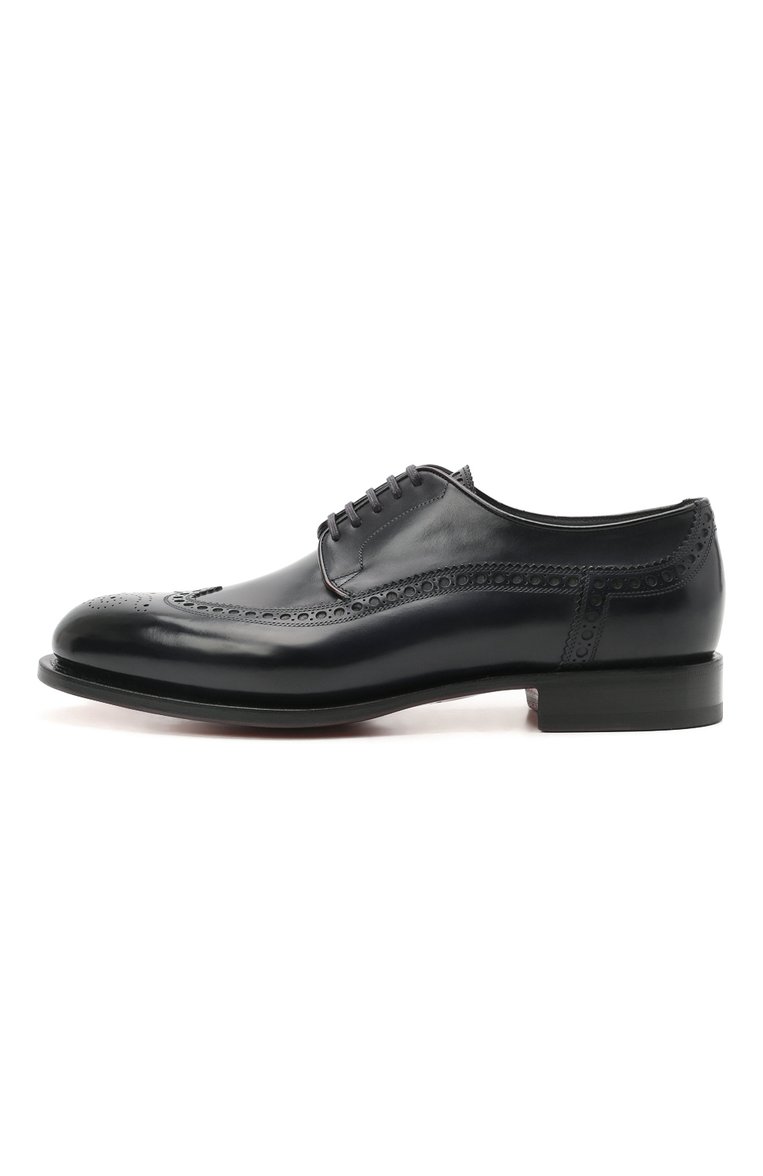 Кожаные дерби SANTONI, арт. MCC017026MC3HVVDU59, фото 1