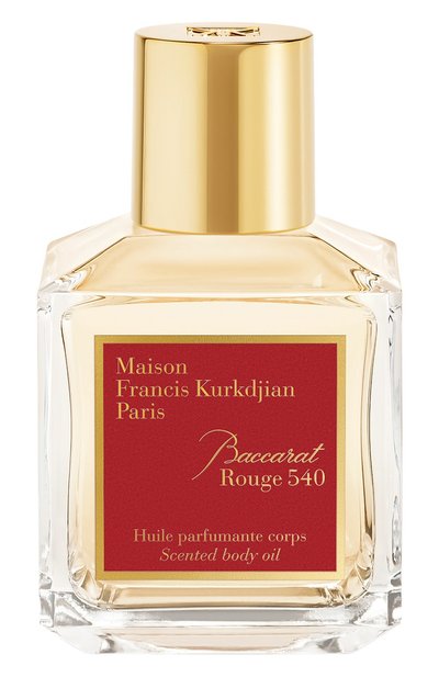 Женский парфюмированное масло для тела baccarat rouge 540 (70ml) MAISON FRANCIS KURKDJIAN, арт. RA93123