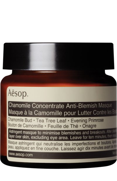 Женская маска для лица chamomile concentrate anti-blemish (60ml) AESOP, арт. ASK17