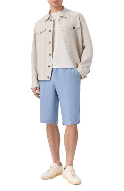 Шорты изо льна и шелка MVST, арт. M26.CSM.T408/TXAVI, фото 2