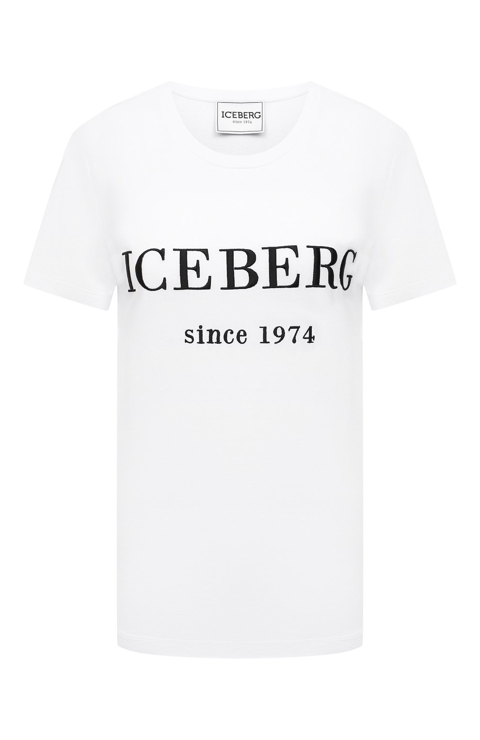 Хлопковая футболка ICEBERG, арт. 21E I2P0/F09A/6301, фото 1