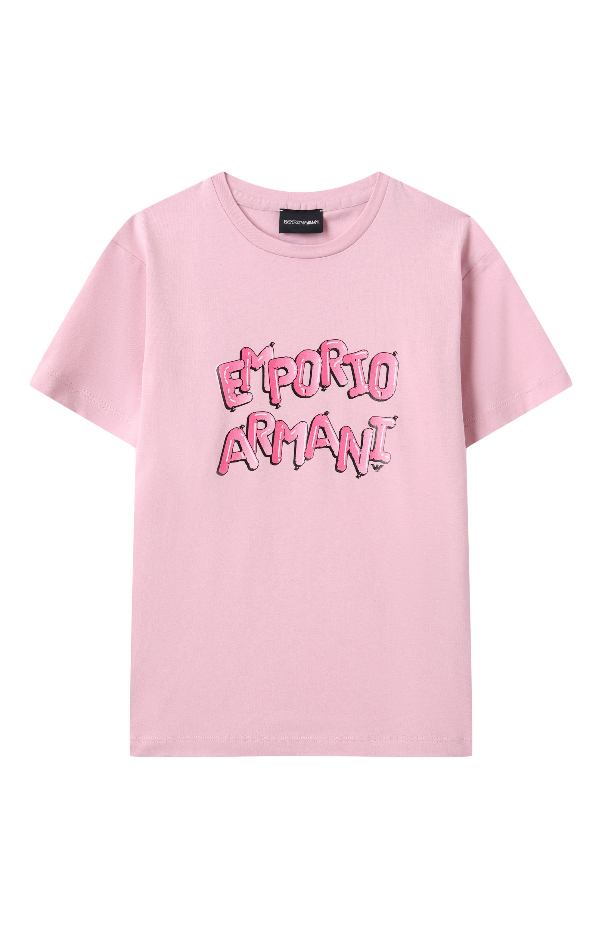 Хлопковая футболка EMPORIO ARMANI, арт. EG000230/AF13913, фото 1