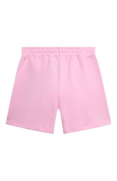Хлопковые шорты MSGM KIDS, арт. MS028776, фото 1