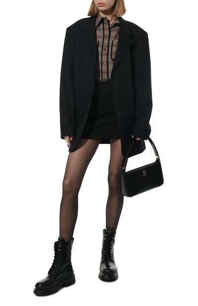 Кожаные ботинки roman stud VALENTINO, арт. XW2S0DS7/ESU, фото 2