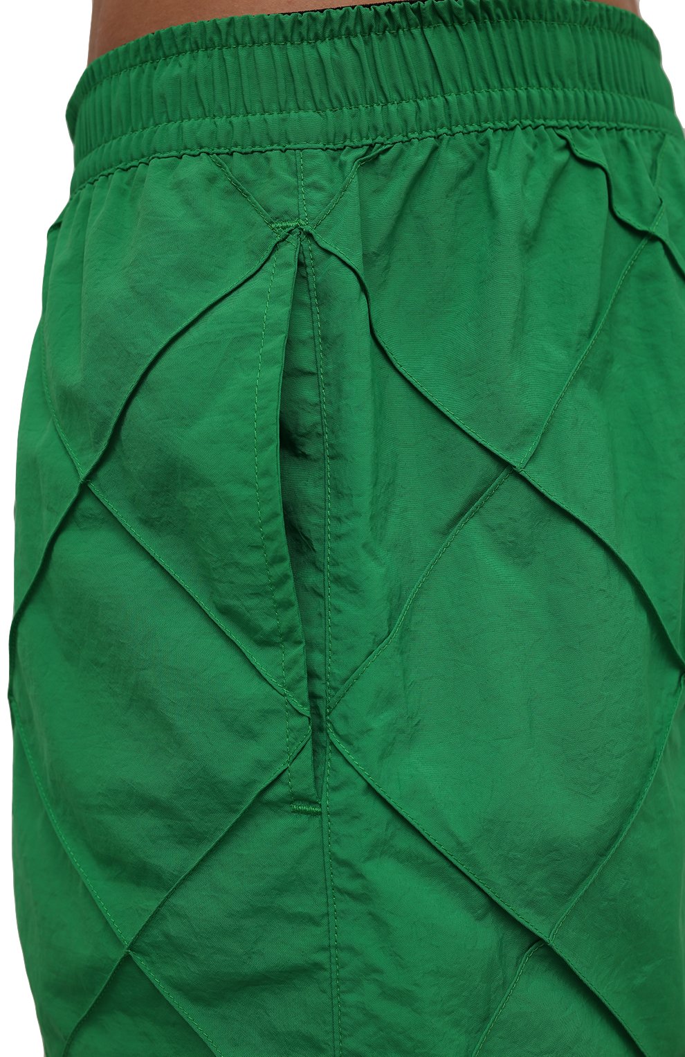 Мужские зеленые плавки-шорты BOTTEGA VENETA купить в