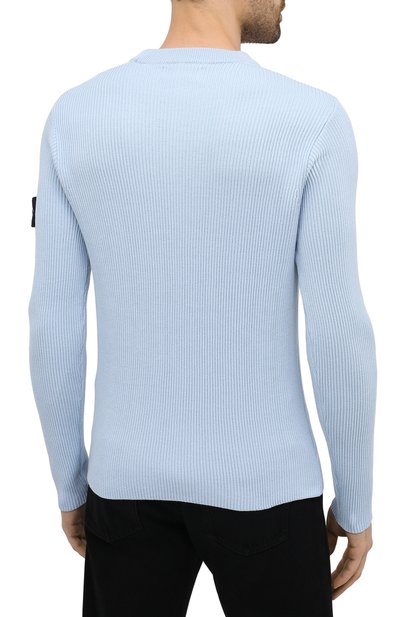 Хлопковый свитер STONE ISLAND, арт. 7415552D8, фото 4