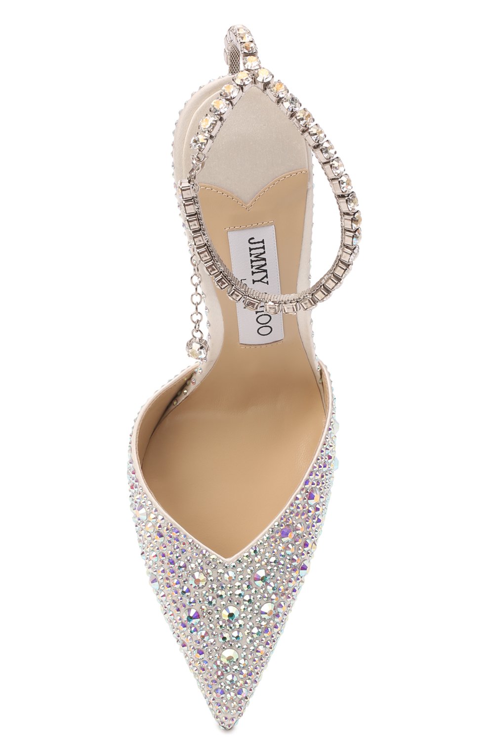 Текстильные туфли saeda 100 JIMMY CHOO, арт. SAEDA 100/BAM, фото 6