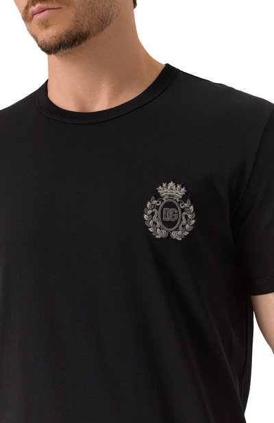 Хлопковая футболка DOLCE & GABBANA, арт. G8PV1Z/G7PJ6, фото 5