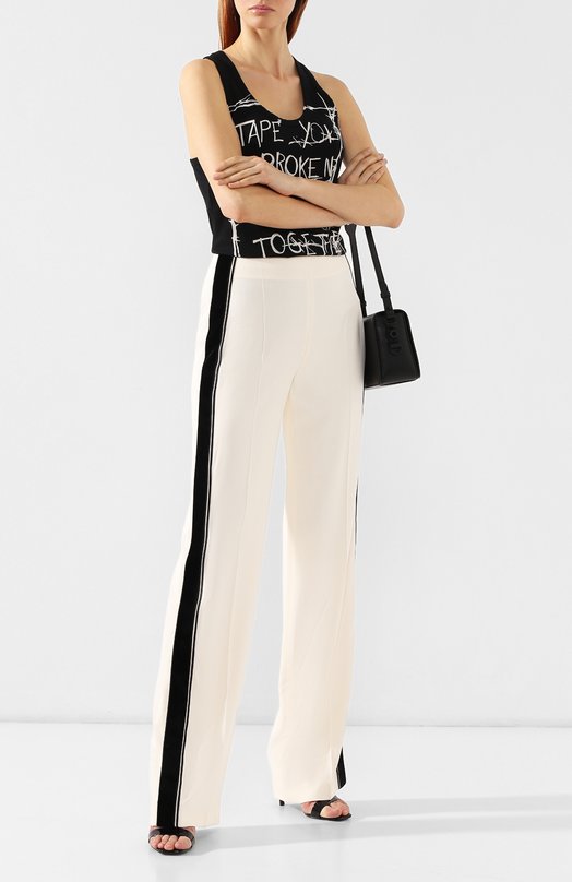 

Брюки с лампасами Haider Ackermann, Кремовый