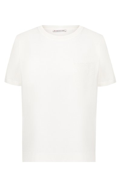Женская хлопковая футболка MONCLER, арт. E1-093-80508-00-8390X