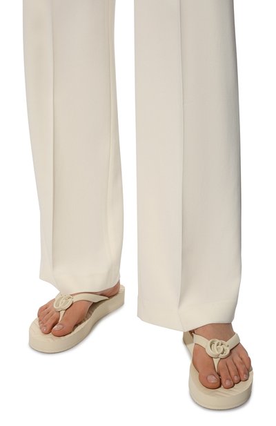 Резиновые шлепанцы GUCCI, арт. 655463/J8710, фото 3