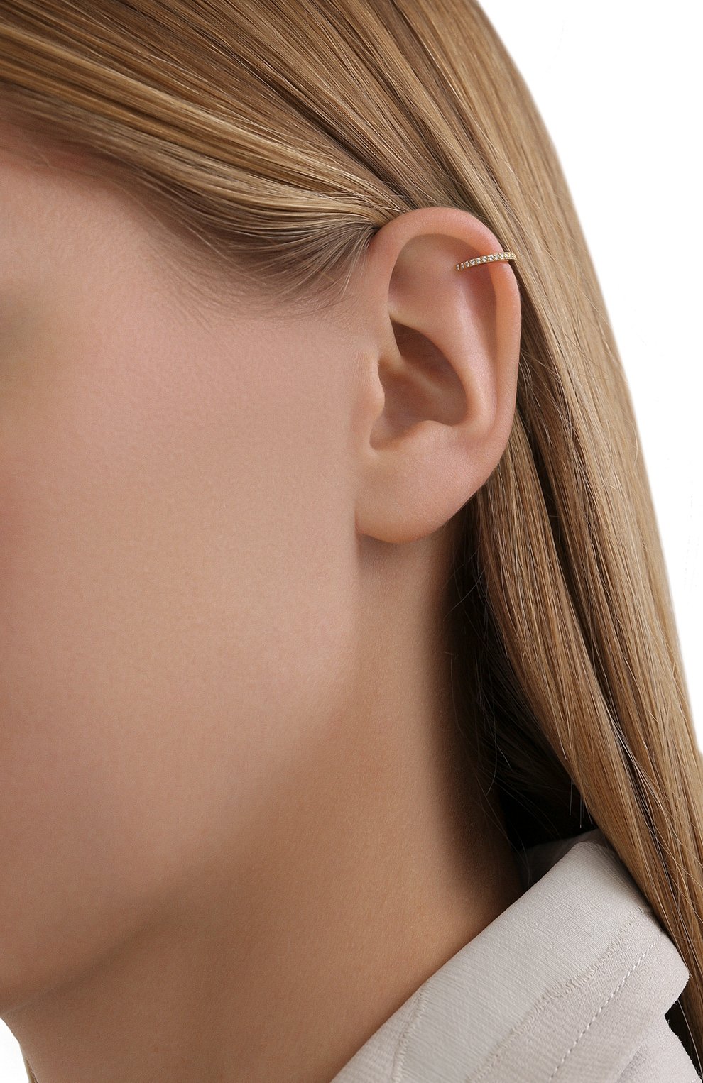 Кафф с белым топазом MOONKA, арт. ec-c-g, фото 2