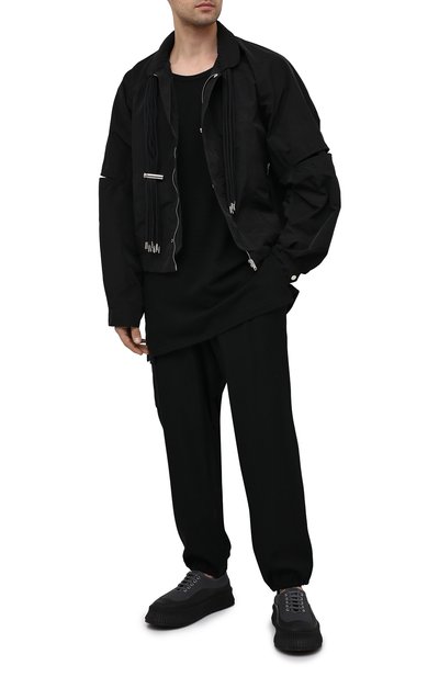 Лонгслив из хлопка и льна YOHJI YAMAMOTO, арт. HD-T56-076, фото 2