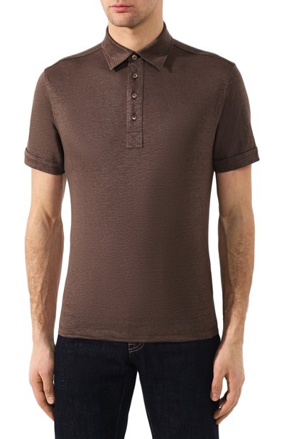 Льняное по ло ZEGNA, арт. UU564/723, фото 3