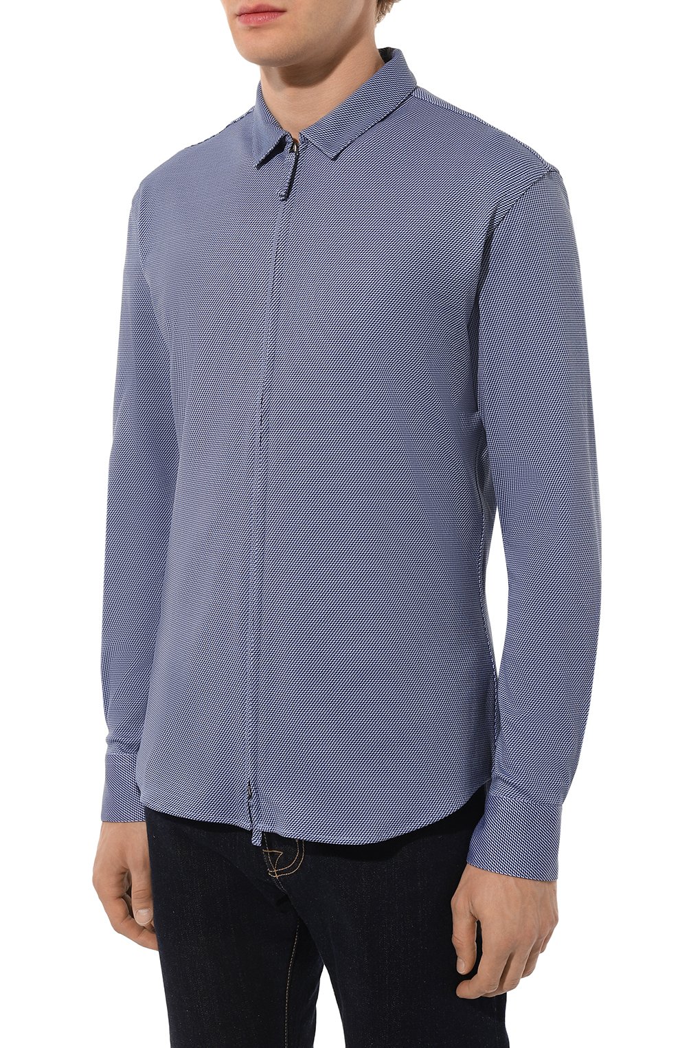 Хлопковая рубашка GIORGIO ARMANI, арт. GM000057/TE11929, фото 3